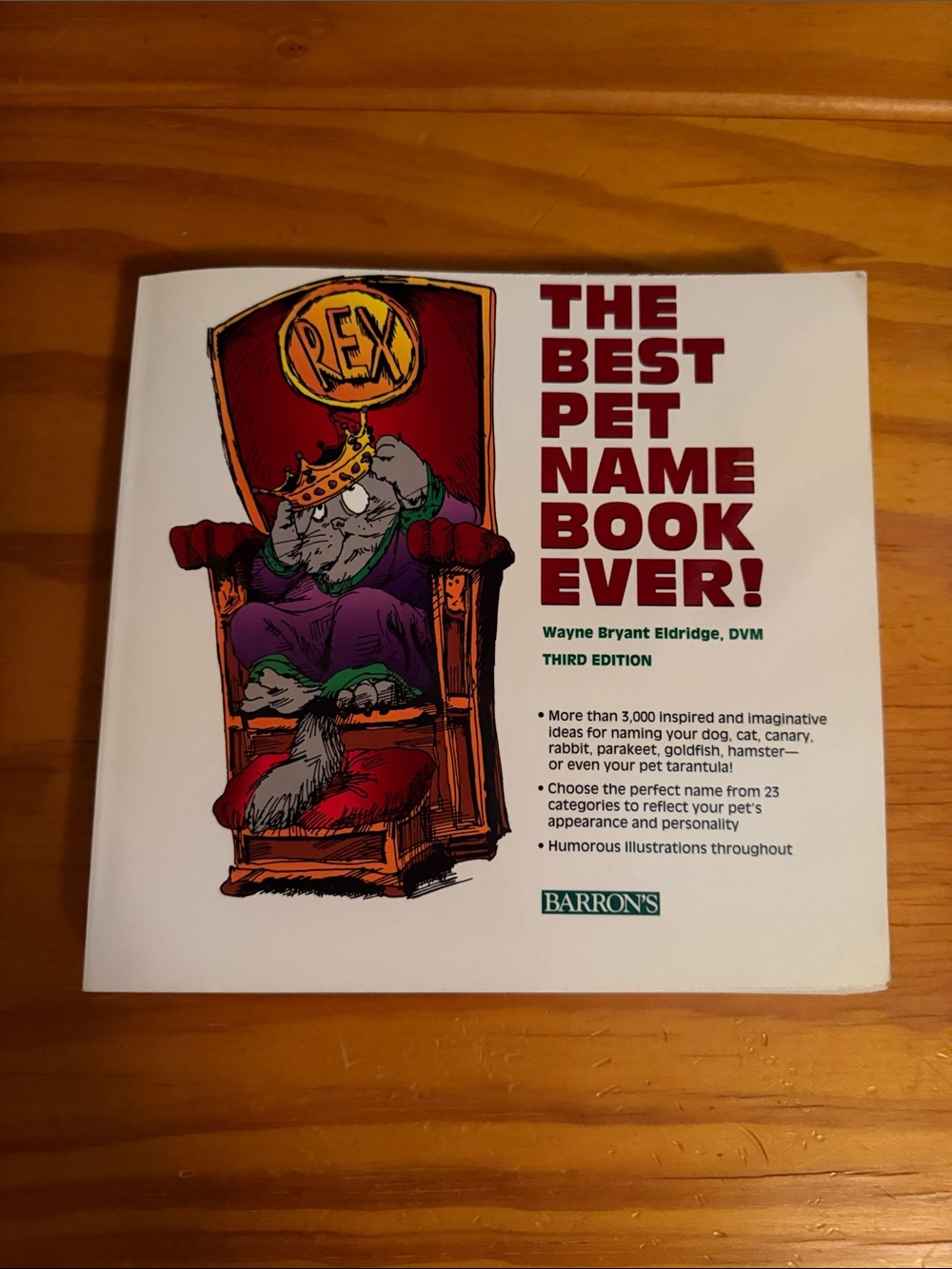 The Best Pet Name Book Ever! - White Cover